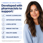 Liposomal Glutathione Supplement, 1150mg 11-in-1 Complex with NAC, 60ct