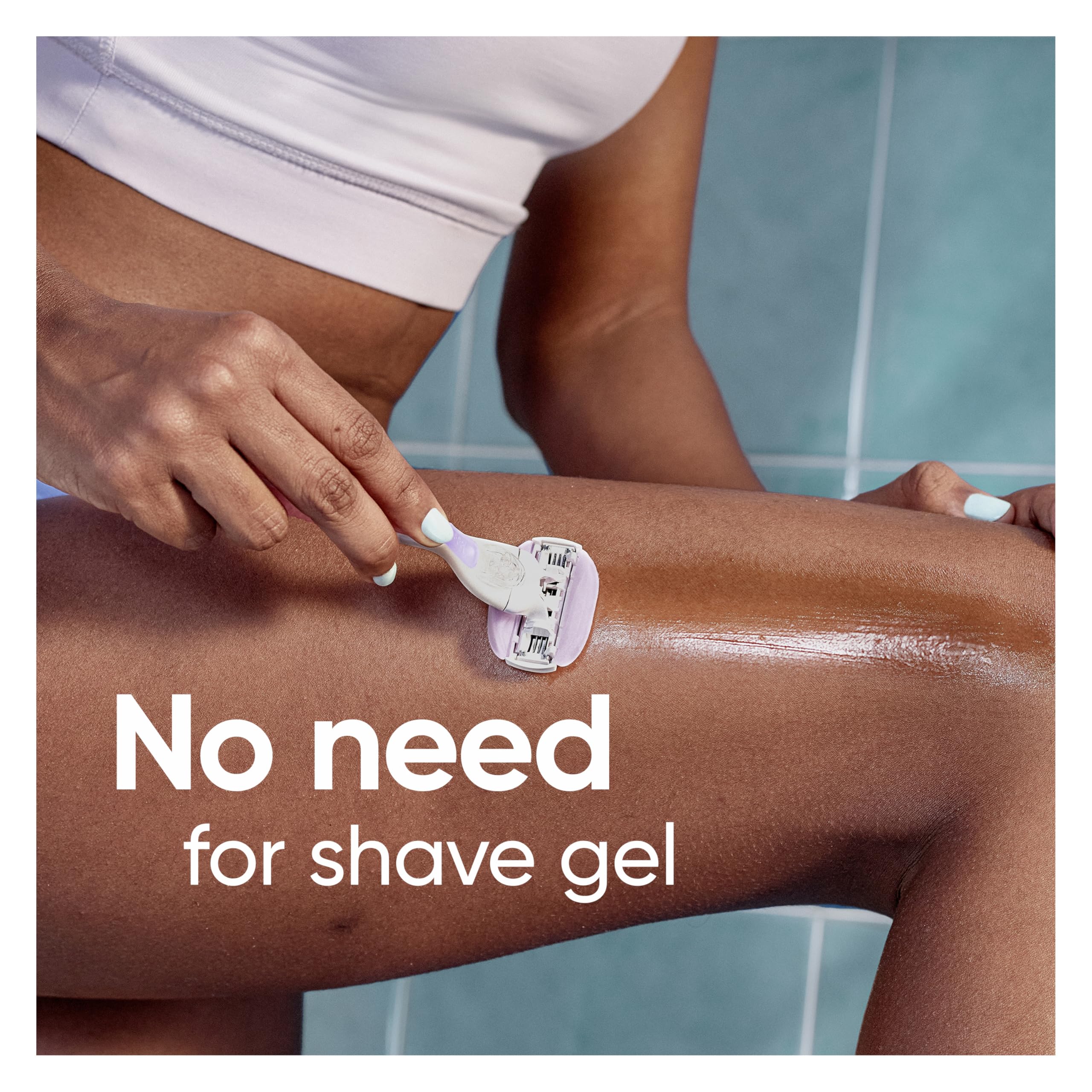 Gillette Venus ComfortGlide Freesia Women's Razor - 1 handle + 2 refills