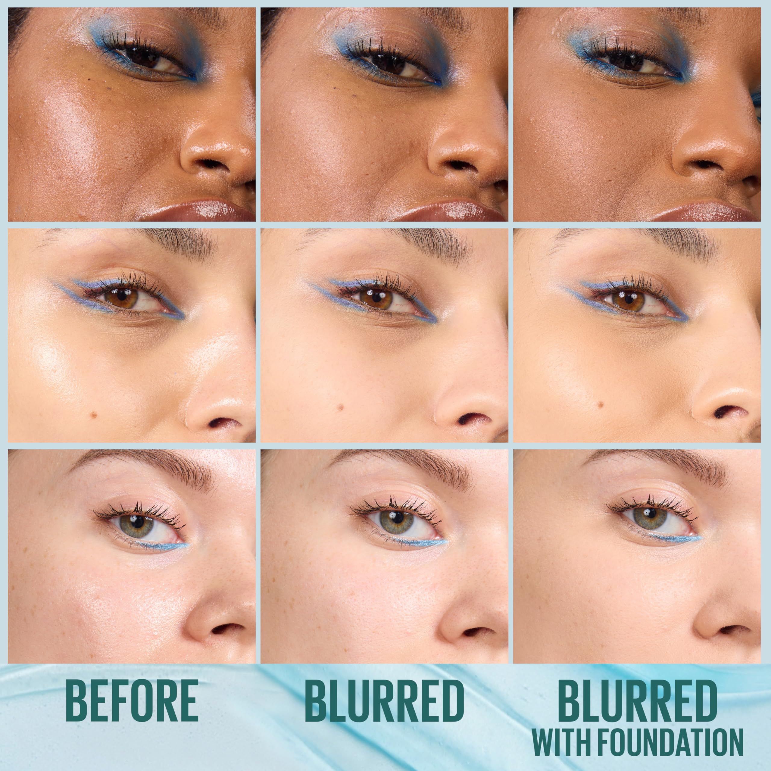Buy now Maybelline Poreless Jelly Primer, Hydrating, Blurring Makeup Primer with 2% Niacinamide For Up To 24HR Make Up Wear, Clear, 1 Count at indiglob india