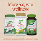 Nature's Way Zinc Lozenges with Vitamin C & Echinacea, Wild Berry, 60 ct | Zinc Supplements for Men and Women, Convenient Lozenge Supports Immune Health and Function*, Vegan, Wild Berry Flavored