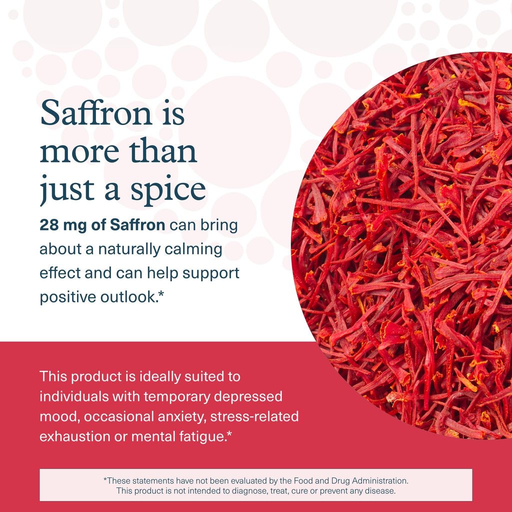 Youtheory Saffron, 60 Vegetarian Capsules, 30-Day Supply