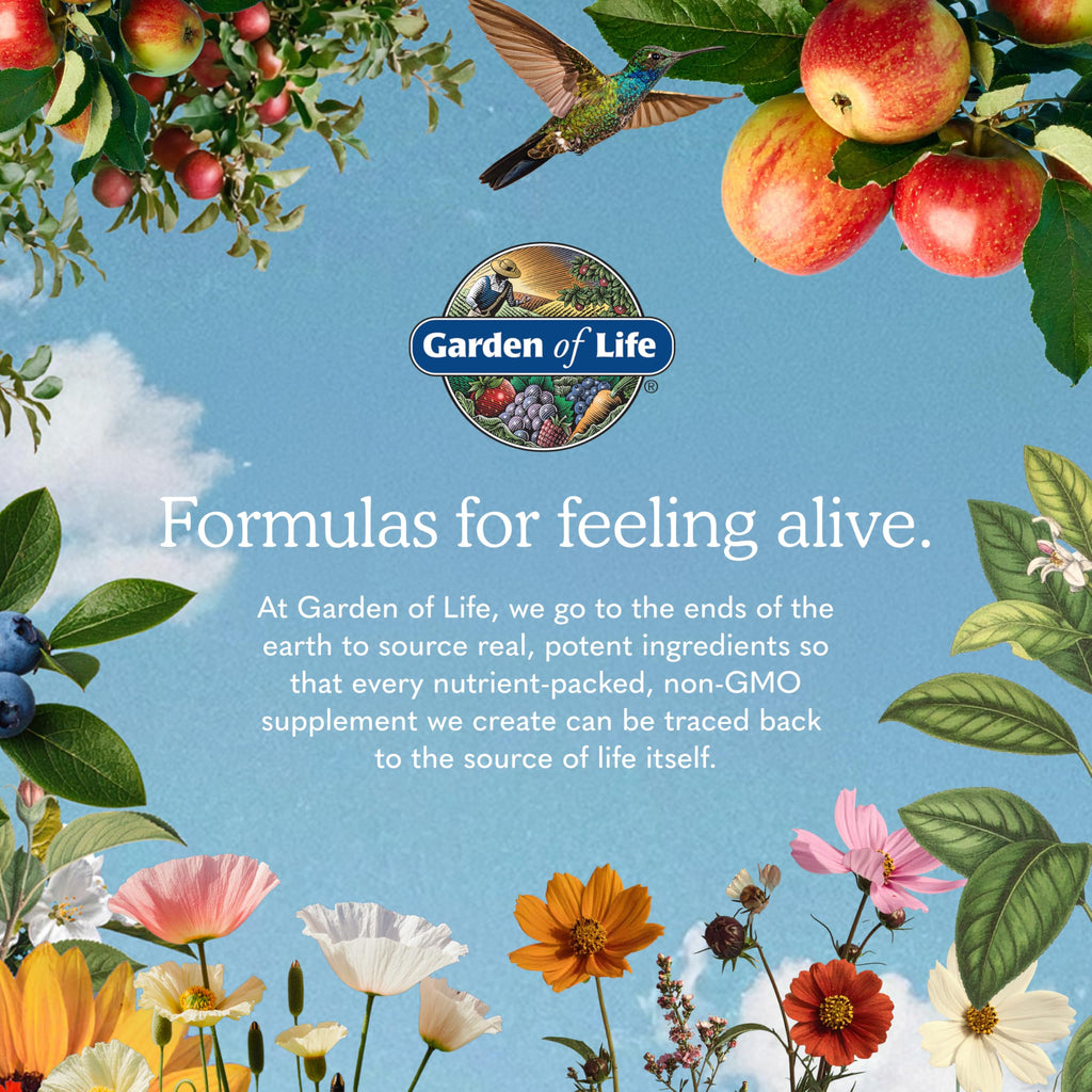Garden of Life Vitamin Code Raw Iron Supplement - 30 Vegan Capsules, 22mg Once Daily Iron, Vitamins C, B12, Folate, Fruit, Veggies & Probiotics, Iron Supplements for Women, Energy & Anemia Support