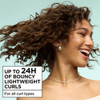 Garnier Fructis Curl Construct Creation Mousse, Curl Activator Provides Frizz Control, Long-Lasting Hold, and No Weigh-Down for Curly, Wavy, and Coily Hair, 6.8 oz (Packaging May Vary)