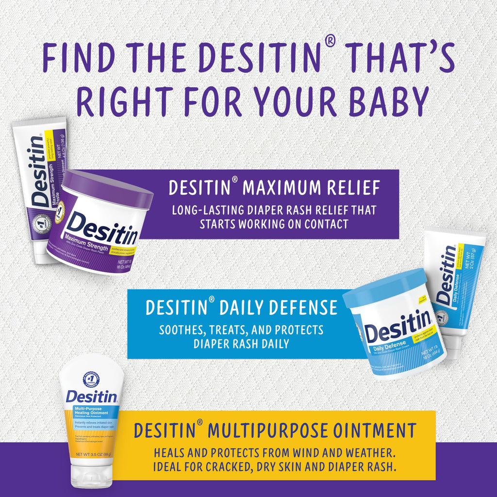 Desitin Daily Defense Diaper Rash Cream, 13% Zinc Oxide, 2 oz