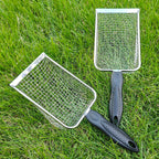 Gardening Soil Sifter Pack of 2 - Garden Sand Soil Compost Sifter with Handle - Two Garden Sifters (3.8mm and 5mm Mesh),Ideal for Sand, Rocks, Dirt, Compost - Perfect for Gardening