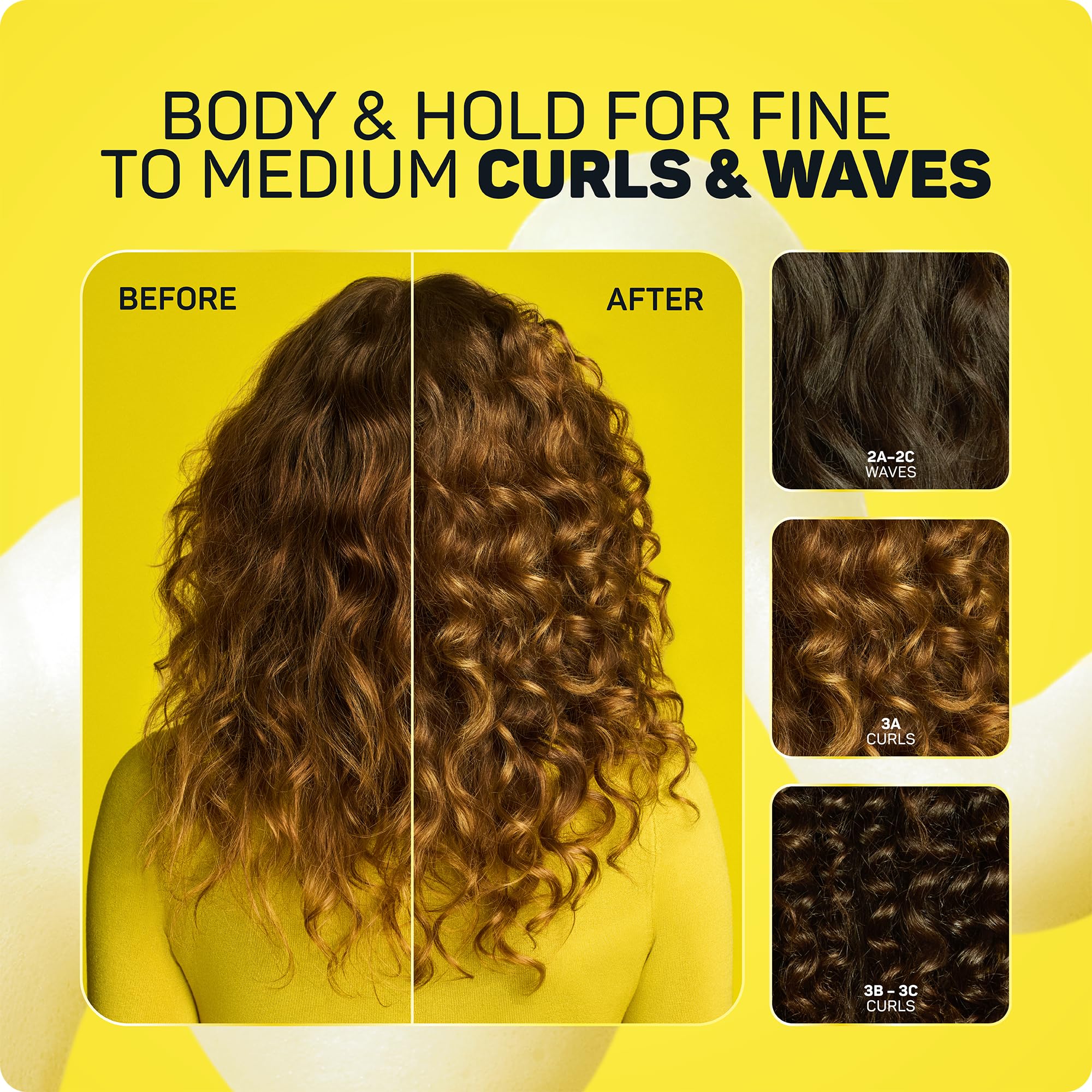 Marc Anthony Strictly Curls, Defining Curl Styling Mousse Foam - Curly Hair | Frizz Taming, Lightweight Curl Defining Hair Mousse, Extra Hold for for Full Volume, Soft, Defined Curls & Waves