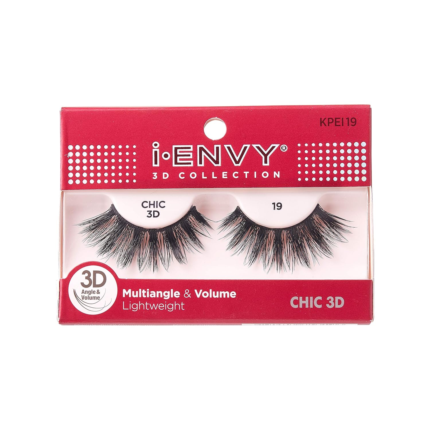 Buy now i-Envy 3D Glam Collection Multi-angle & Volume (2 PACK, KPEI14) 1 Count (Pack of 1) KPEI19 at indiglob india
