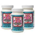 Buy now Mod Podge Dishwasher Safe Waterbased Sealer, Decoupage Glue with Gloss Finish, 8 fl oz (Pack of 3), Clear (CS15059A)- (Pack of 3) 3 at indiglob india