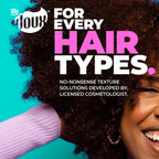 The Doux BIG POPPA Curl Defining Gel, Frizz Control Soft Hold Gel, 12 oz | Infused with Babassu Oil for Long-Lasting Shine & Non-Crunch Flex Hold, For Coils, Waves & Curls, Alcohol-Free