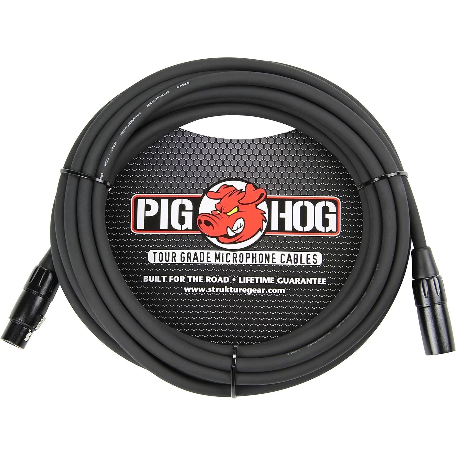 Buy now Pig Hog PHM15 High Performance 8mm XLR Microphone Cable, 15 Feet,Black 30 ft Cable at indiglob india