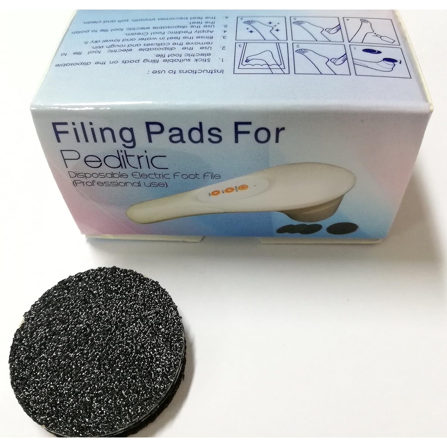 Buy now Callus Remover Peditric - Refill Pad (60 GRIT, BLACK) at indiglob india