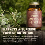 HEART & SOIL Pure American Beef Liver, 180 Capsules | 100% grass fed & finished from pasture-raised cattle. Beef liver capsules, Nature's Ultimate Superfood. Made in USA.