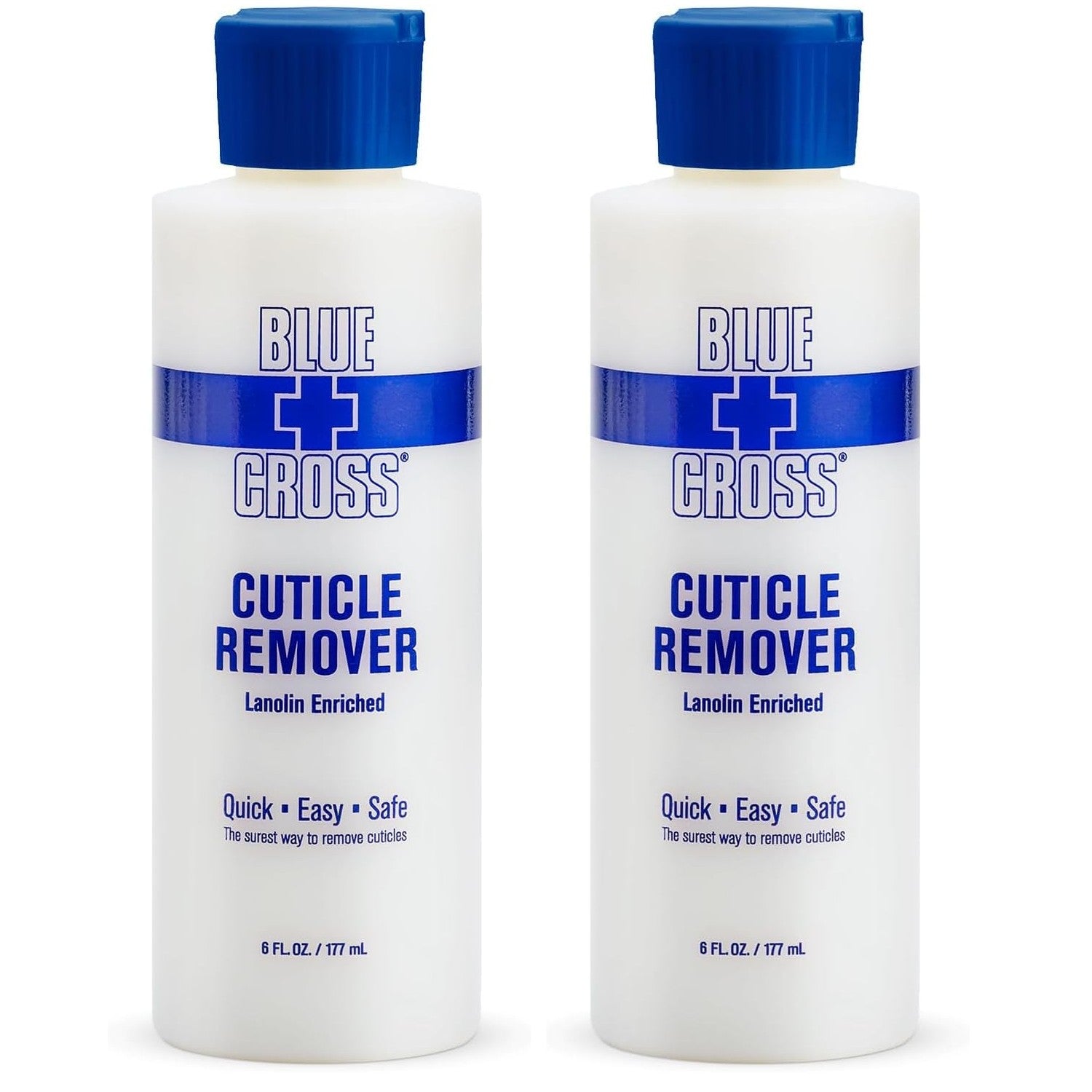 Blue Cross Cuticle Remover & Softener with Lanolin for Nails, 6 oz | Hydrating Treatment for Dry Cuticles & Hangnails, Milk Beauty, 100 Acetone Manicurist Nail Acetone, Soaking Nail Protein Bond