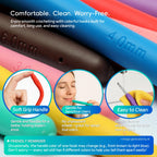 Explore the Flickzo Ergonomic Crochet Hooks Set, specially curated by Curat Cart for comfortable, worry-free crafting in India.