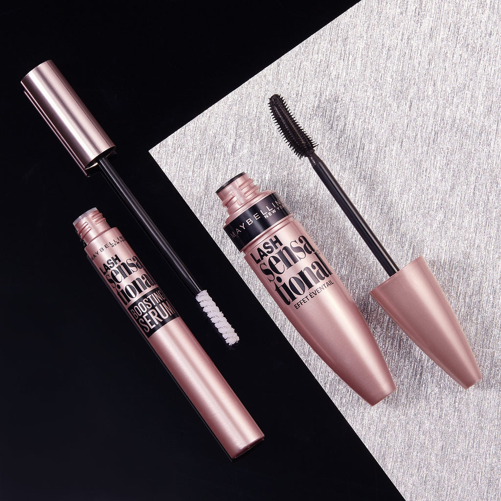 Buy now Maybelline Lash Sensational Boosting Eyelash Serum, Conditioning Lash Serum Infused with Arginine and Pro-Vitamin B5 to Fortify Lashes, 1 Count at indiglob india