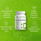 DEAL SUPPLEMENT Quercetin 1,000mg Per Serving, 300 Capsules – Healthy Immune Support Supplements, High Bioavailable Flavonoids, Natural Antioxidant – Non-GMO, Soy Free, No Gluten