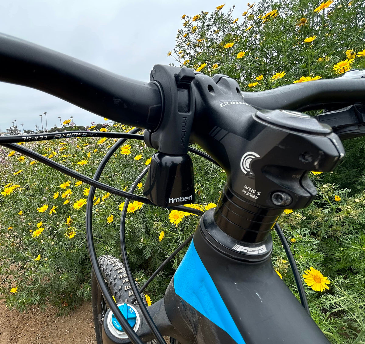 Timber Mountain Bike Bell - Bolt-On Model Yew! - Multi-use MTB Trail Bell with Dual Modes