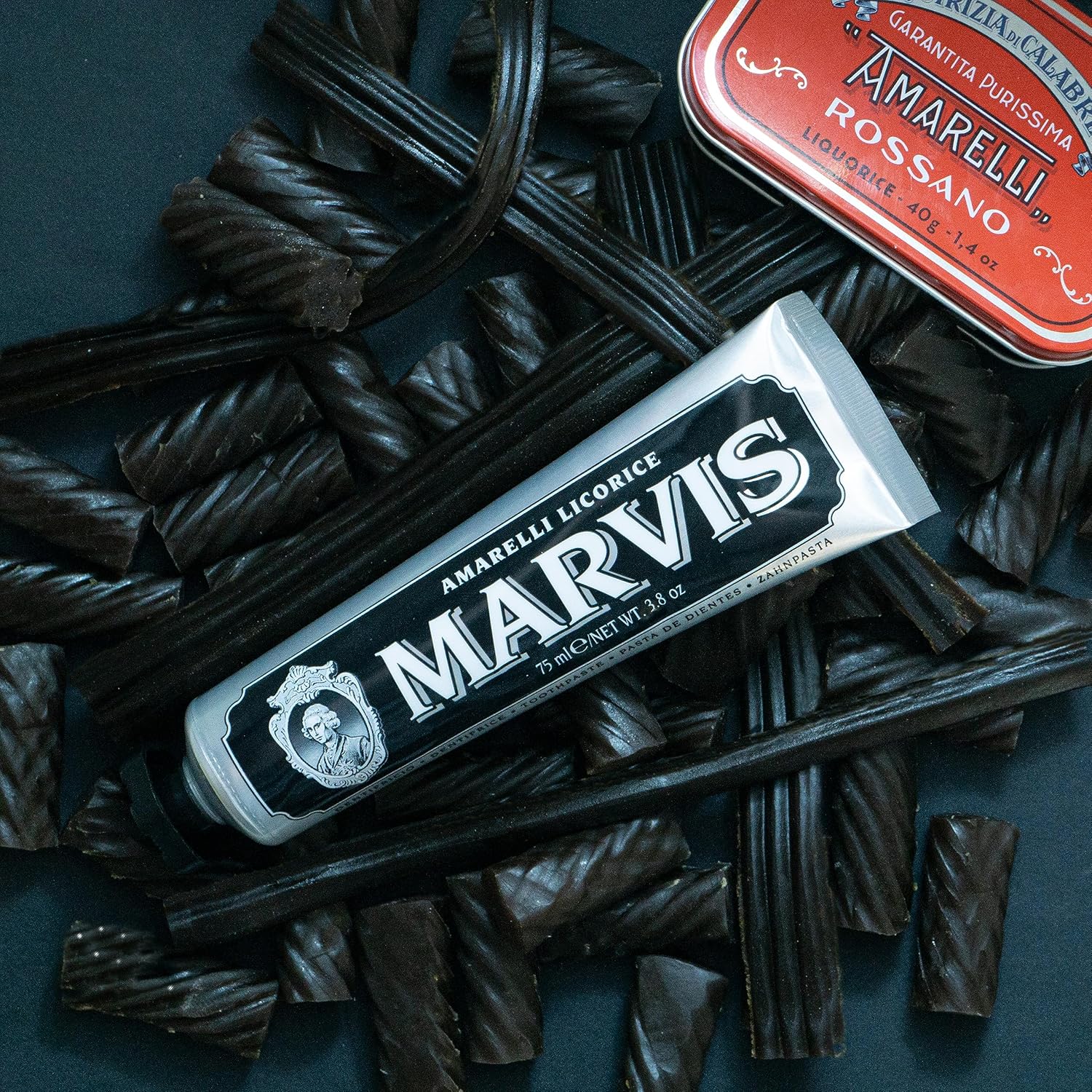 Buy now Marvis Amarelli Licorice Toothpaste at indiglob india