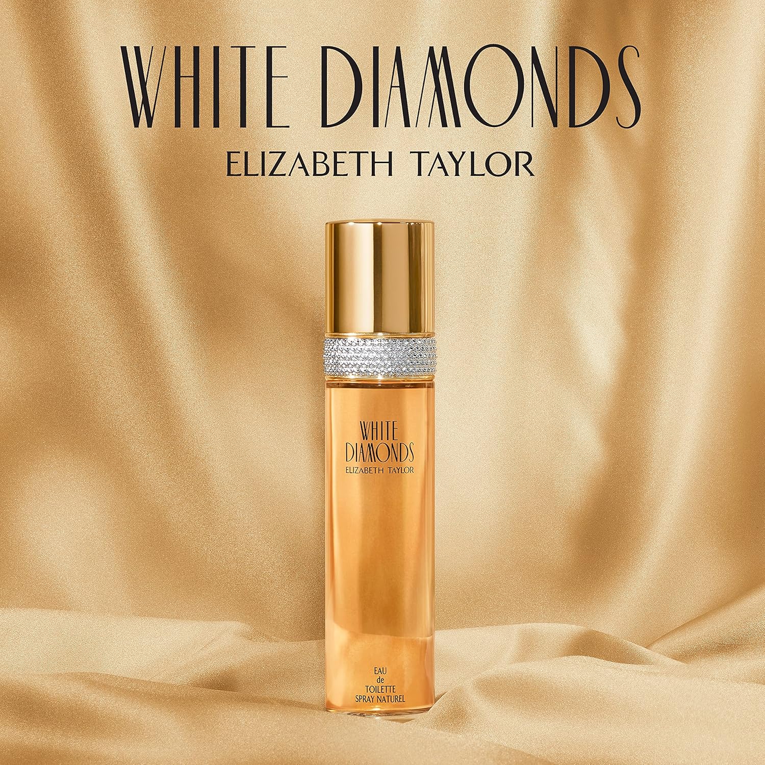 Buy now Body Powder for Women by Elizabeth Taylor, White Diamonds, Fragrance with Body Puff, 2.6 Oz at indiglob india