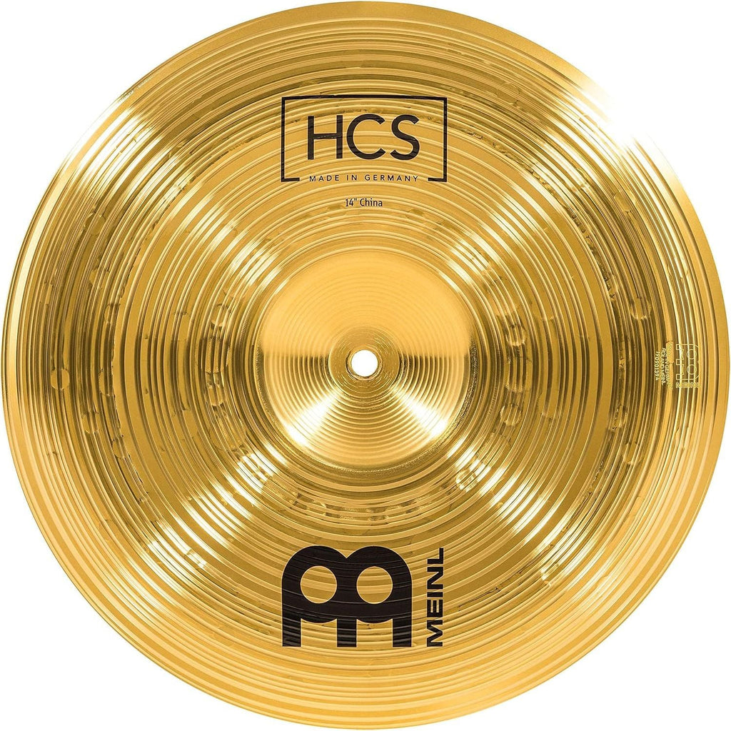 Buy now Meinl 14” China Cymbal – HCS Traditional Finish Brass for Drum Set, Made In Germany, 2-YEAR WARRANTY (HCS14CH) 14" Brass at indiglob india