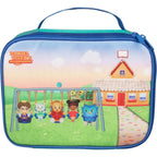 Buy now Daniel Tiger's Neighborhood Insulated Lunch Sleeve - Reusable Heavy Duty Tote Bag w Mesh Pocket - Swing with Friends at indiglob india