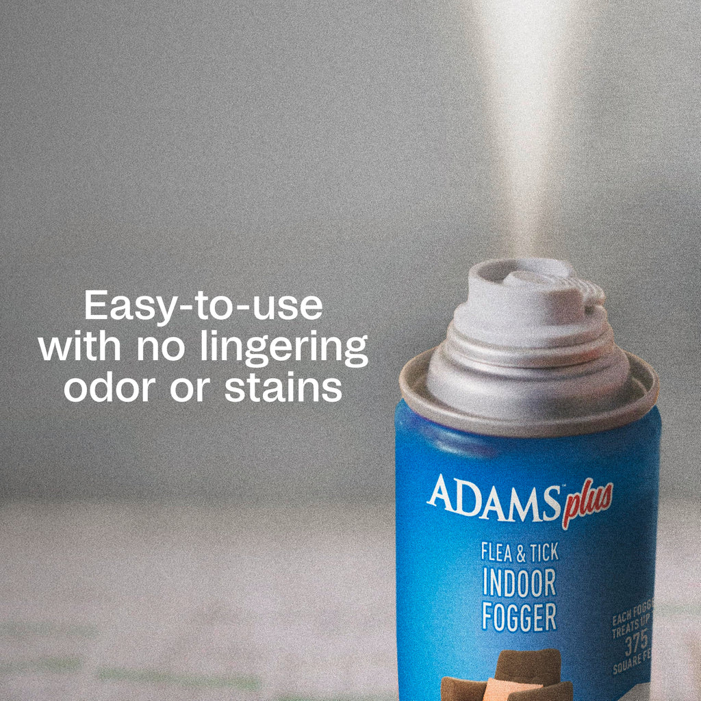 ADAMS Plus Flea & Tick Indoor Fogger, 3 x 3 oz Cans