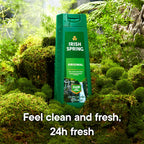 Irish Spring Original Moisturizing Body Wash for Men, 24-Hour Fresh, Face and Body Wash, Men’s Body Wash, Biodegradable Ingredients, Paraben Free, Cool Fresh Scent, 20 fl oz Bottle (2 Pack)