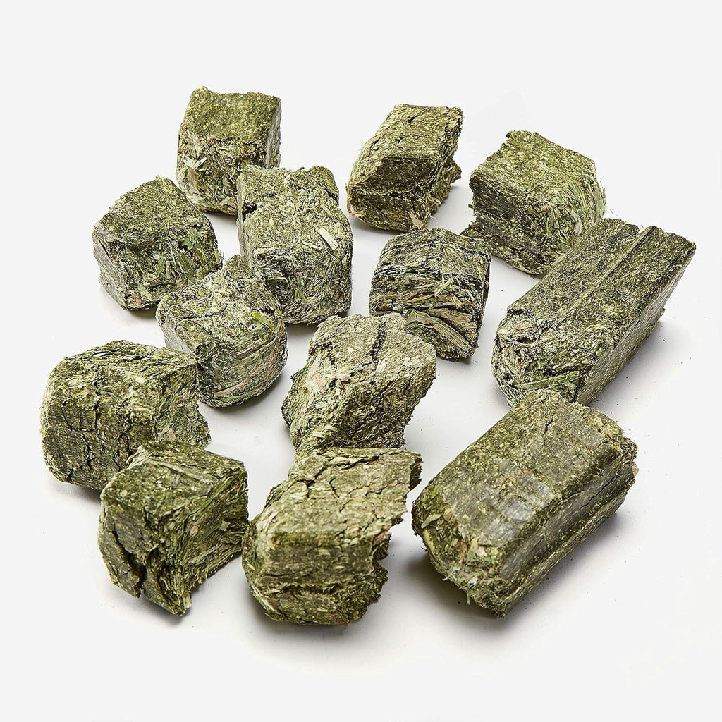 Buy now Kaytee Timothy Hay Blend Cubes for Pet Rabbits, Guinea Pigs, Chinchillas, and Other Small Animals, 1 Pound at indiglob india
