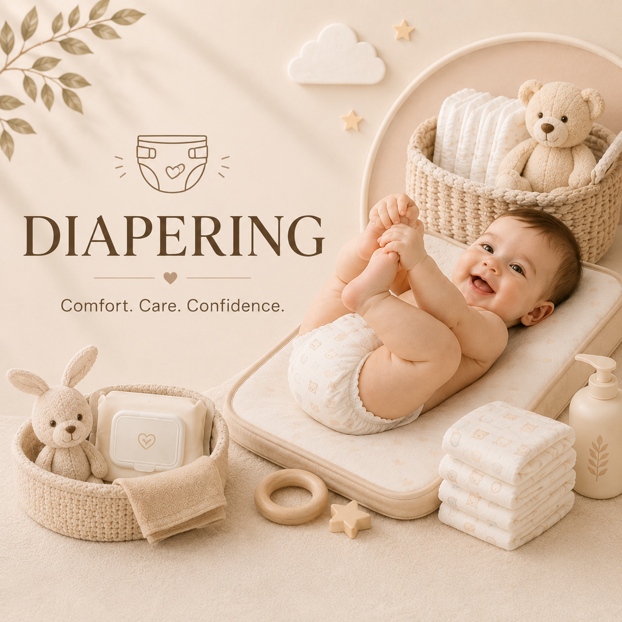 Diapering