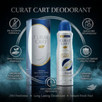 Curat Cart Premium Deodorant Spray – Original Advanced Care