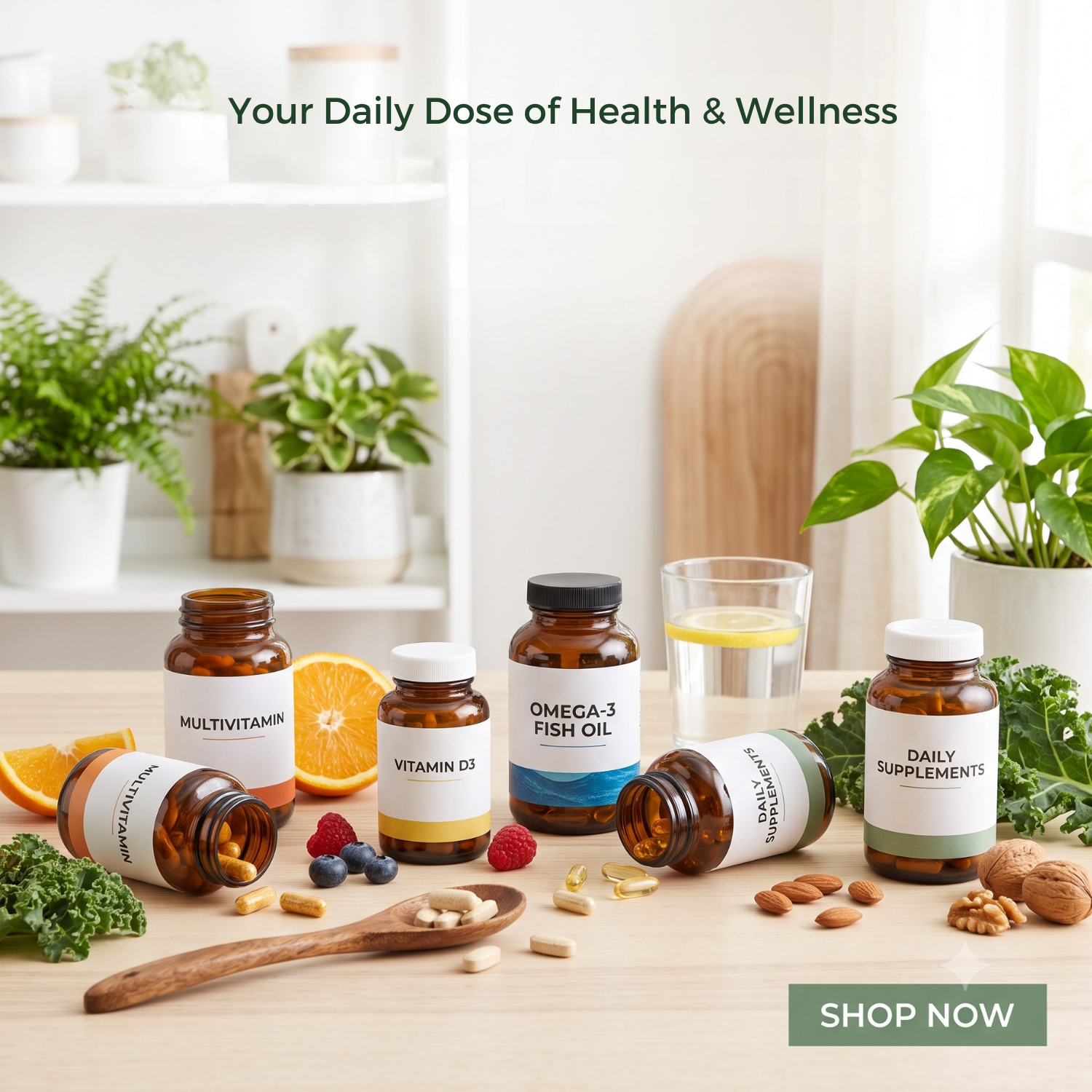 Vitamins, Minerals & Supplements