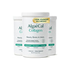 ALGAECAL Collagen Peptides, FORTIBONE®, FORTIGEL®, VERISOL®, UC-II® 1 Pack | 4 clinically supported collagen powders for stronger bones, healthier joints, smoother skin, thicker hair and tougher nails.