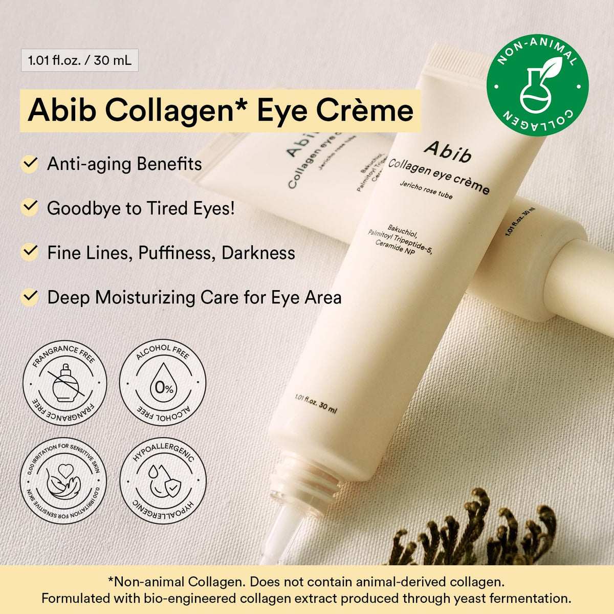 Authentic Abib PDRN Vegan Collagen Lip Mask offers anti-aging benefits, moisturizes lips, and enhances radiance.