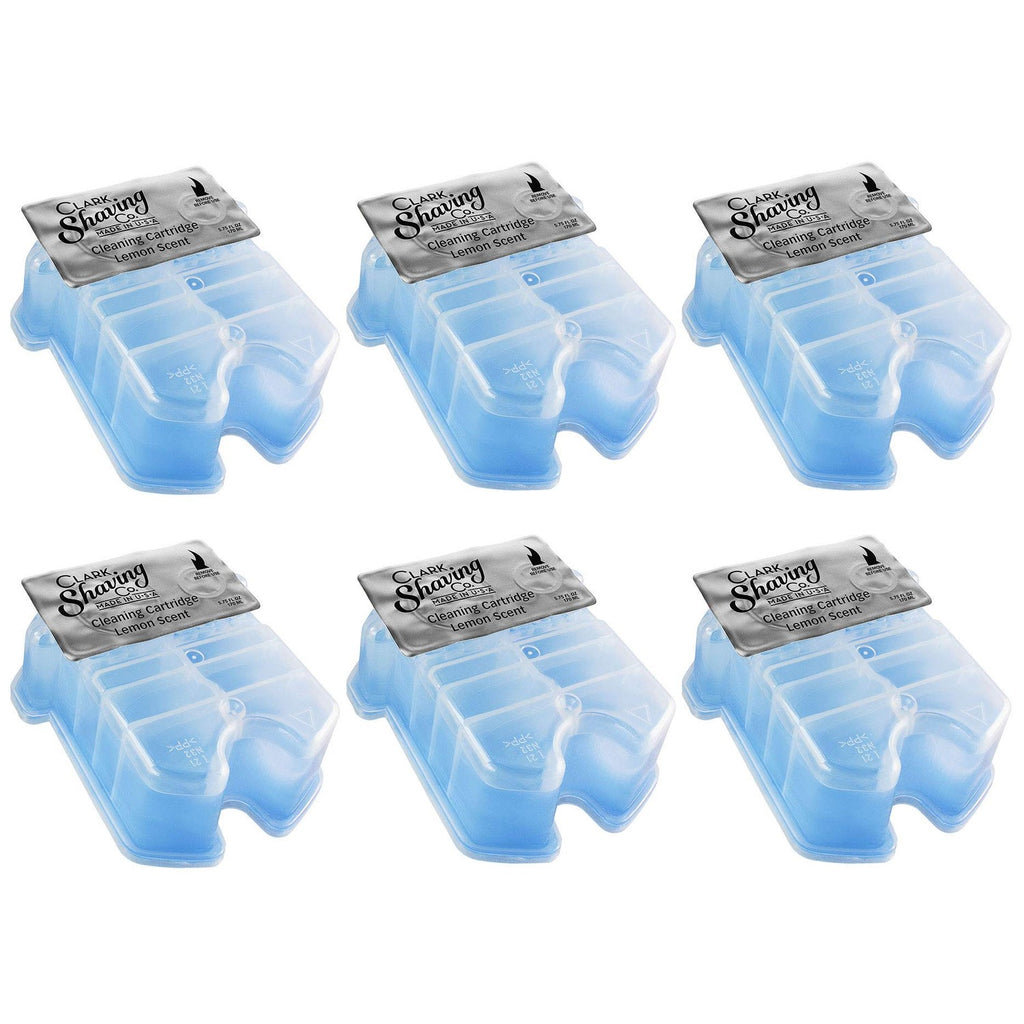 Clark Shaving Co. Refill Cartridges for Braun Clean & Renew CCR (4-Pack) | Compatible with Braun Clean & Renew shaver cleaning systems.