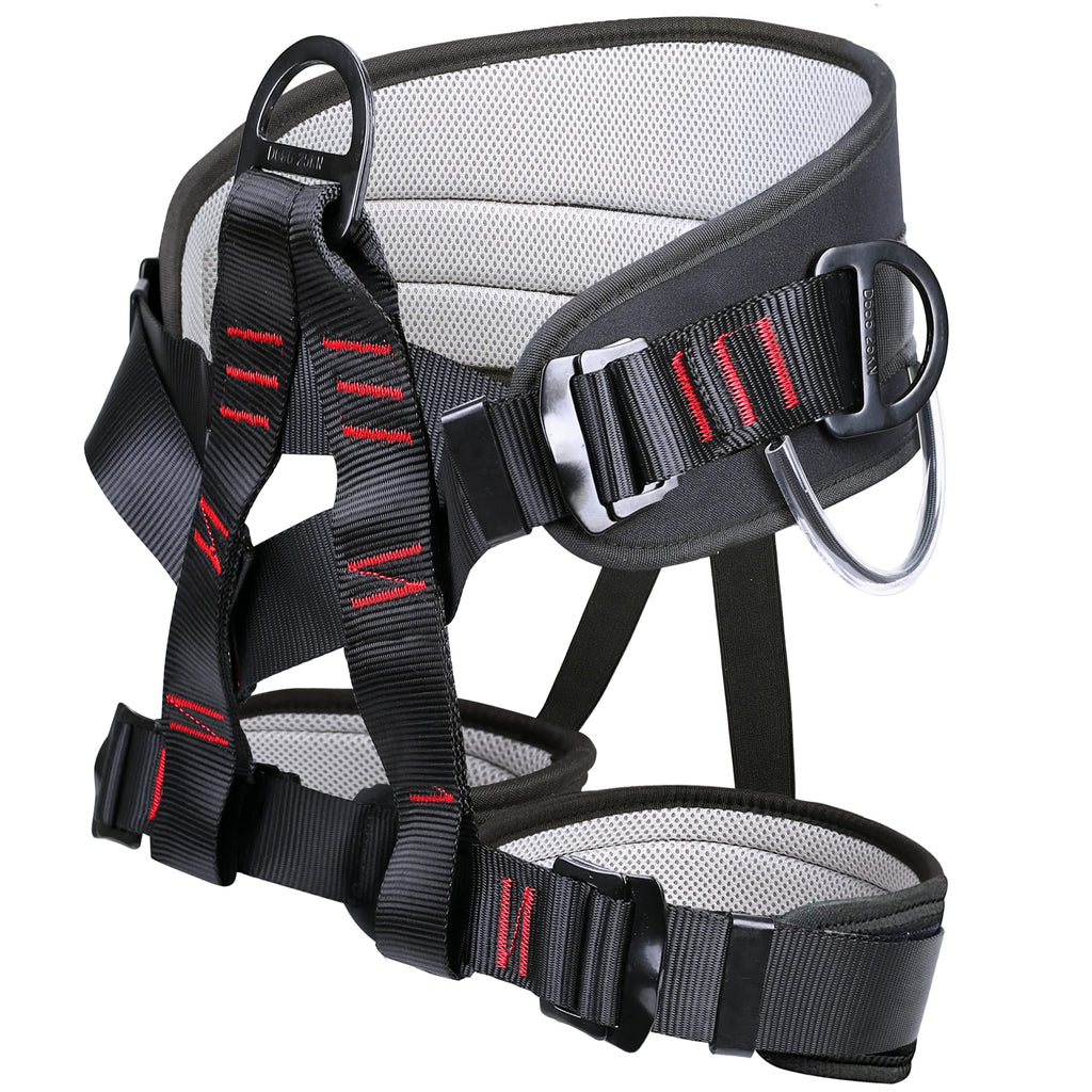 Discover the Adjustable Climbing Harness Safety Belt, ideal for secure climbing. Perfect for daily use, available at Curat Cart.