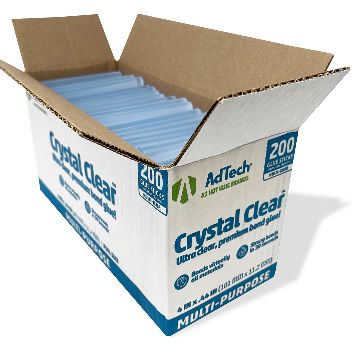 Premium imported AdTech Hot Glue Sticks in a box, perfect for various projects. Available at Curat Cart.