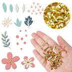 ADULLPONY Gold Brads Paper Fasteners are perfect for crafts and organization. Elevate your projects with Curat Cart's premium quality.