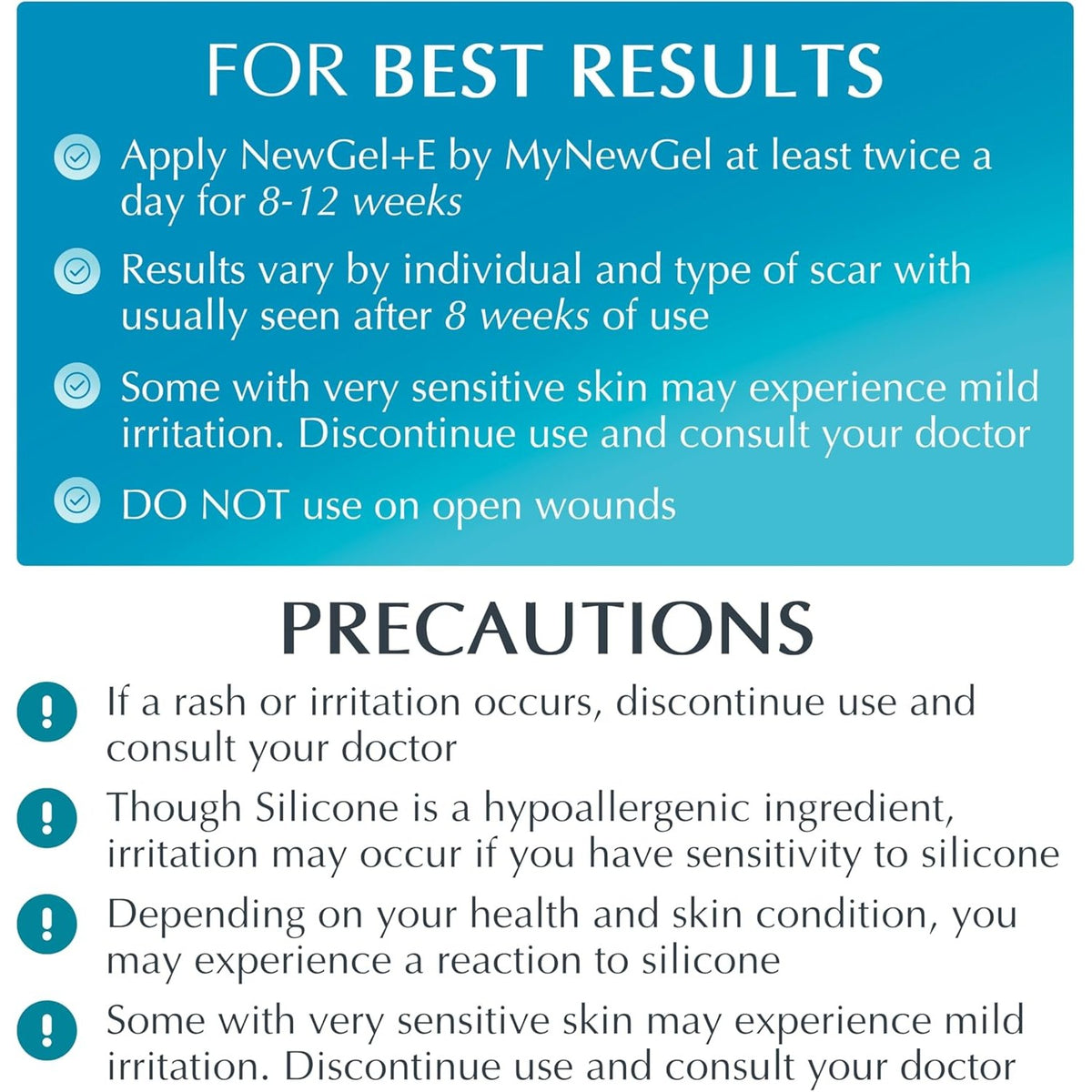 NewGel Plus Silicone Scar Gel instructions. Trusted by CuratCart for effective scar treatment. Use daily for best results.