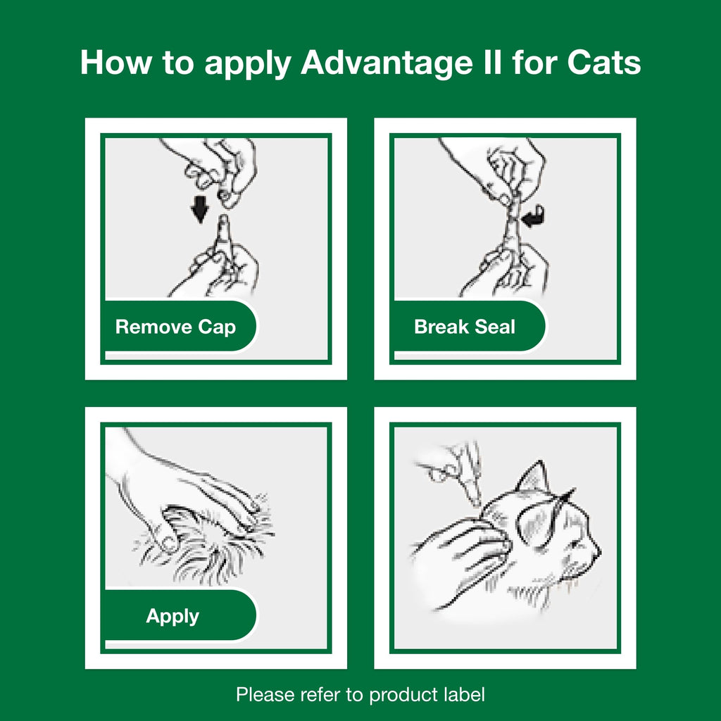 Learn how to apply Advantage II Kitten Flea Treatment with this exclusive guide from Curat Cart, ensuring effective protection for your kitten.