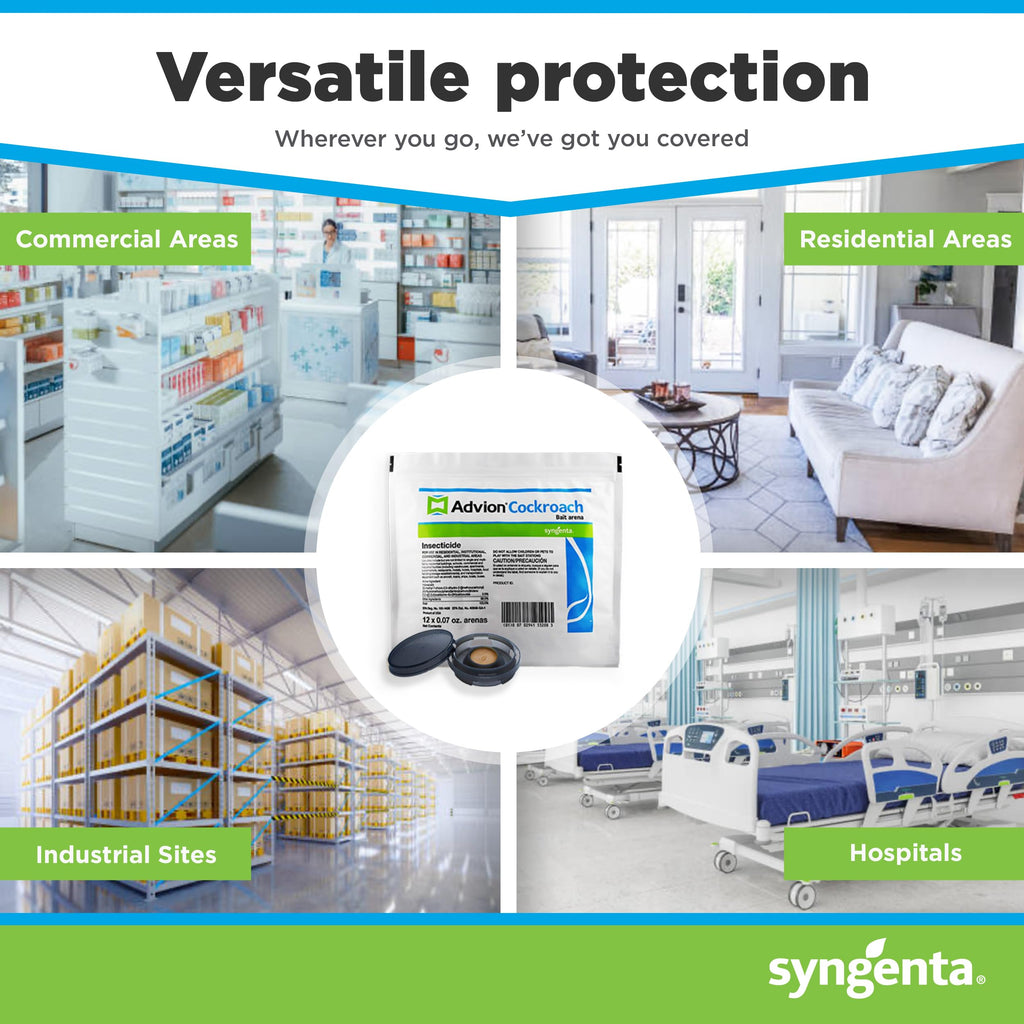 Advion Cockroach Bait Arena offers premium imported protection against pests. Ideal for commercial and residential use. Available at Curat Cart.