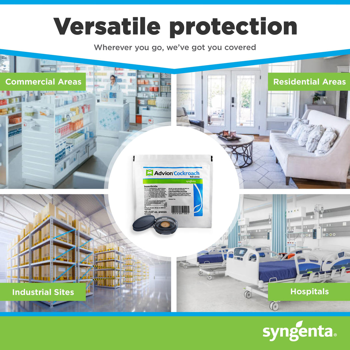 Advion Cockroach Bait Arena offers premium imported protection against pests. Ideal for commercial and residential use. Available at Curat Cart.