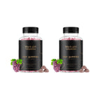 Black Girl Vitamins - Iron Gummies (20 mg), Supports Iron Deficiency & Anemia, Gluten-Free, Gelatin Free, Made in The USA (Grape, 60 Count) 30 Day Supply