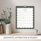 Discover the Aesthetic Wall Calendar 2026, specially curated by Curat Cart, blending style and functionality for your space.