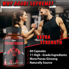 Boost your vitality with agobi Testosterone Supplement for Men, featuring 60 capsules of premium ingredients. Perfect for daily use. Available at Curat Cart.