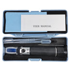 Agriculture Solutions Salinity Refractometer in a sleek case, includes user manual. 100% Authentic, available at Curat Cart in India.