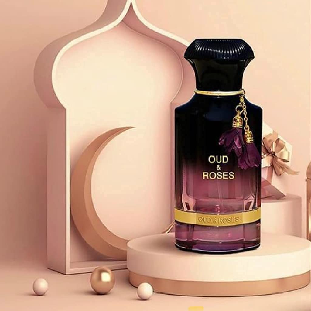 AHMED Oud & Roses Perfume offers a luxurious scent experience, perfect for daily use. Available at Curat Cart.