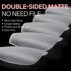 AILLSA's 450PCS double-sided matte almond nail tips offer firm adhesion and protection for longer-lasting, beautiful nails.