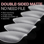 AILLSA Short Almond Nail Tips, 450PCS, double-sided matte design for firm adhesion. Order online now—available in India!