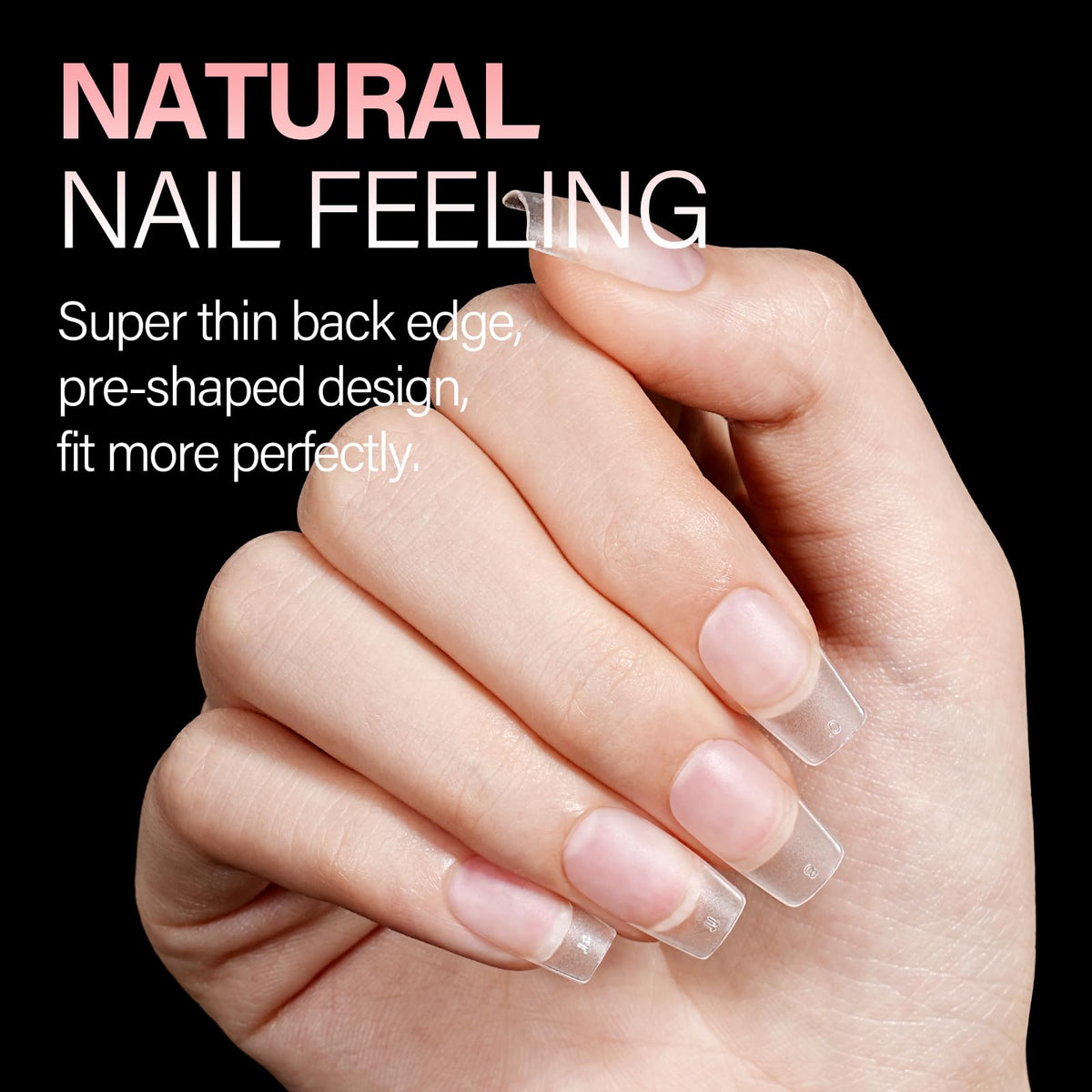 Discover AILLSA Short Almond Nail Tips, 450PCS for a natural nail feel. Order online and enjoy perfect fit. Available now!