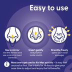 Enhance breathing with Air Max Nasal Dilators, designed for easy daily use. Available at Curat Cart for better airflow.